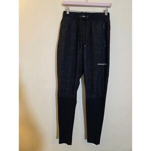 Alphalete Infinity Joggers Mens Black Camo Athletic‎ Training Pants Tapered Leg